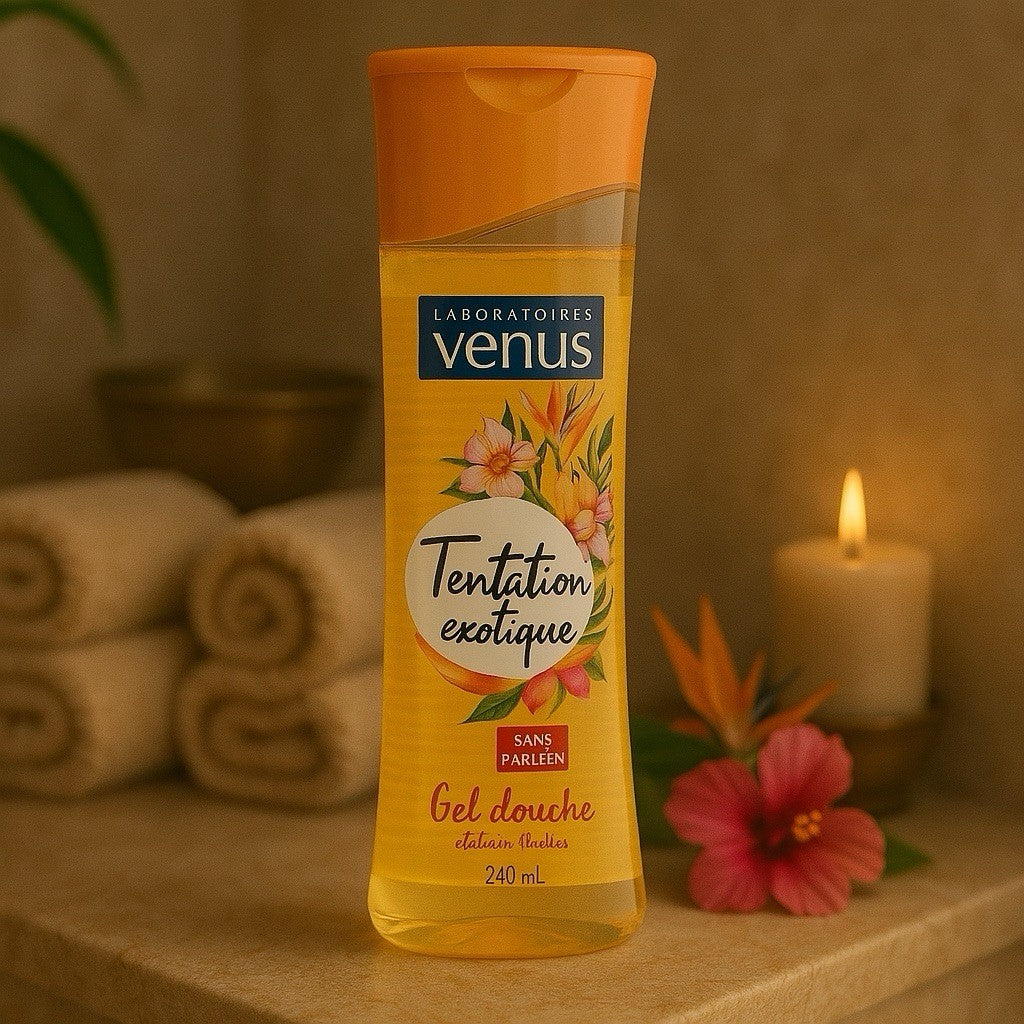 Gel douche tentation exotique