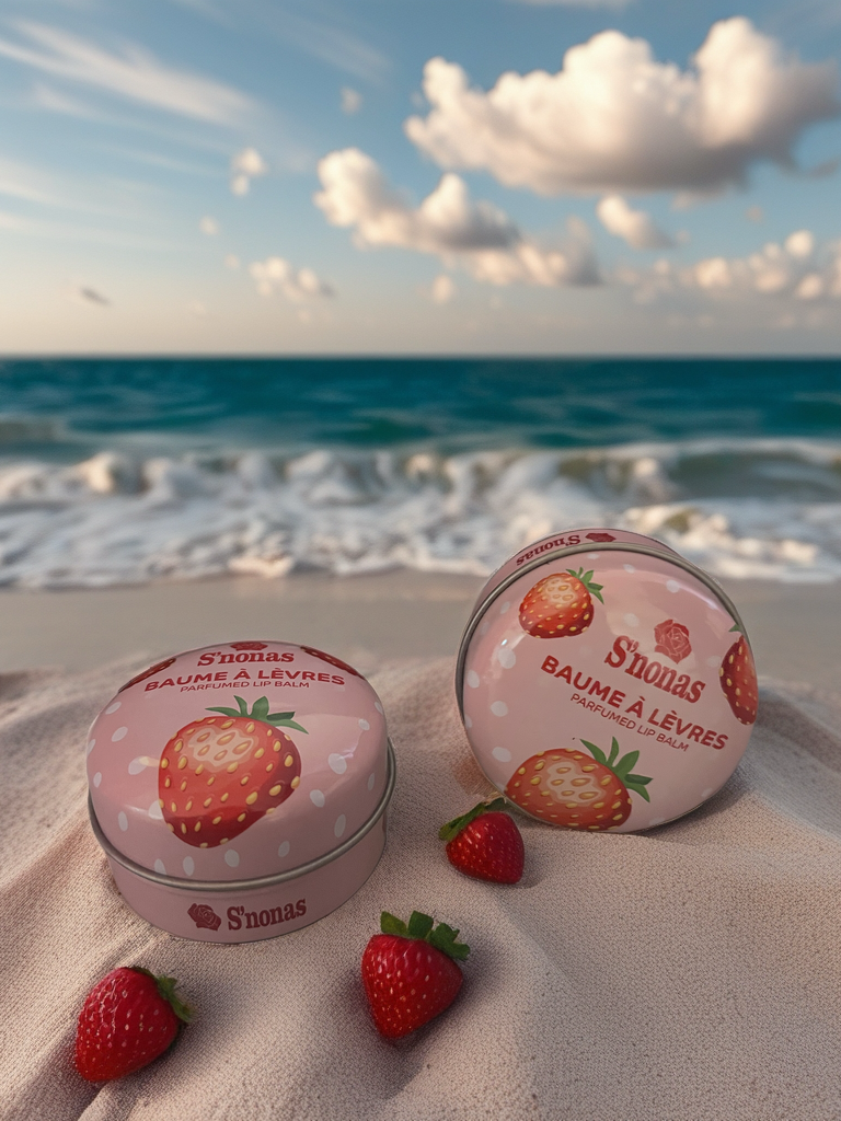 Baume à lèvre fraise 🍓