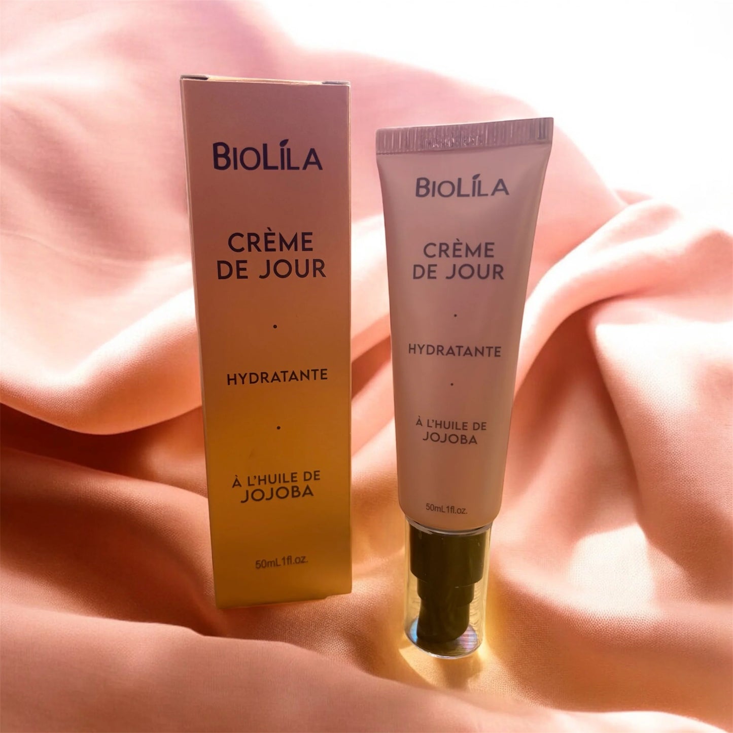 Crème de jour hydratante à l’huile de jojoba