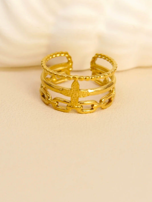 Bague étoile de mer