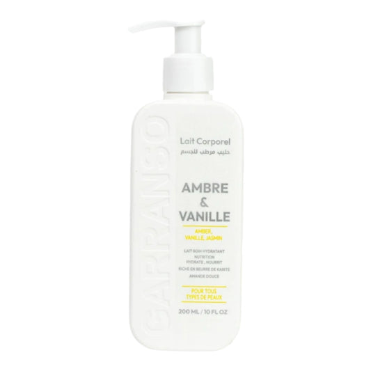 Lait corps Garranso « Ambre & Vanille »