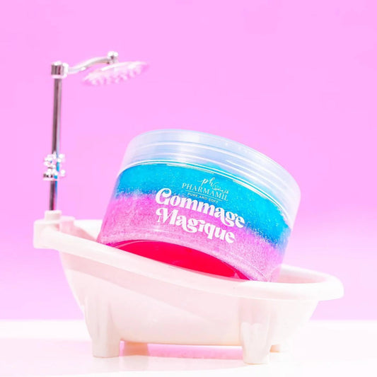 Gommage magique flamingo