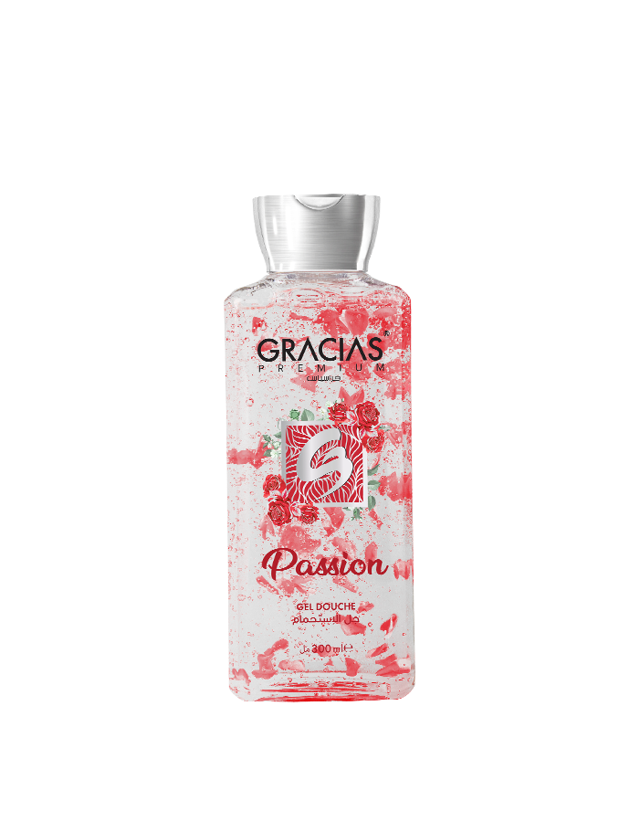 Gel douche au pétales